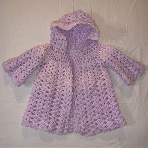 Crocheted Girl’s Sweater